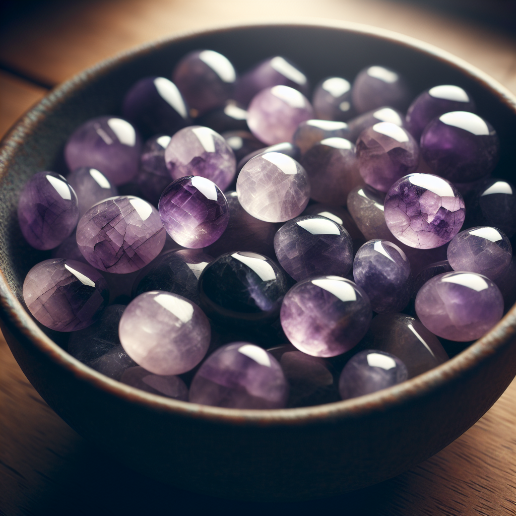Amethyst: A Powerful Gem For High Consciousness Beings amethyst tumbles