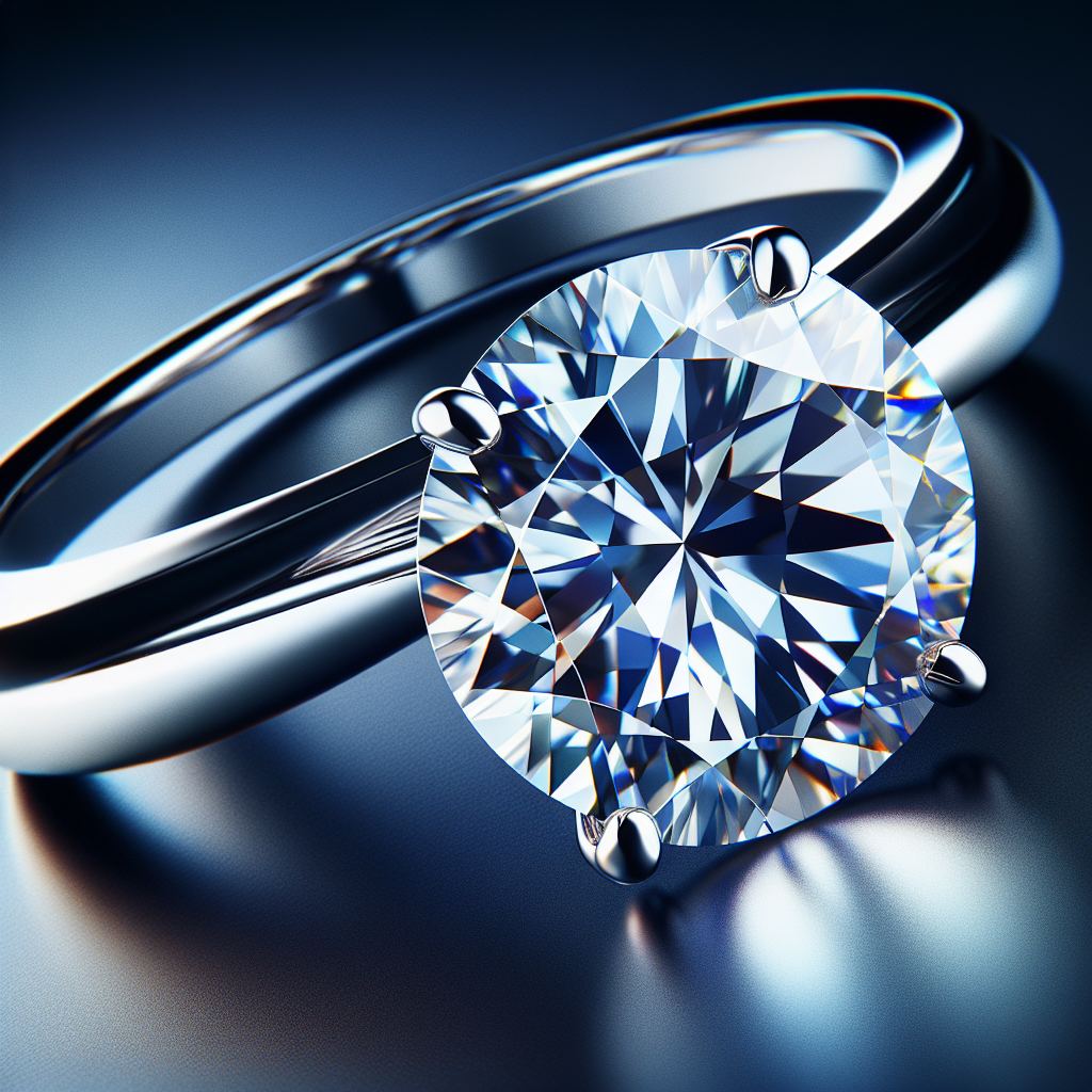 diamond ring generated with ai 